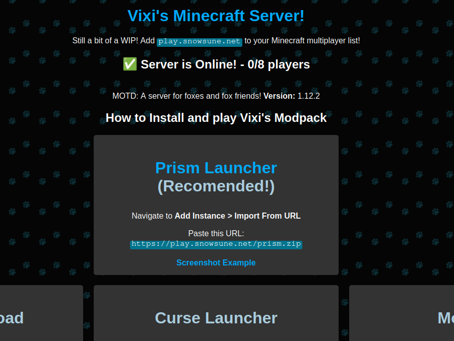 Minecraft Server